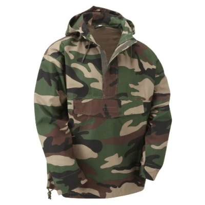 Image of Military Spec. Anorak Smock (XXL, Woodland Camouflage)