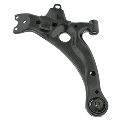 Image of 4806905050 Suspension Arm FEBI BILSTEIN 24340 with bearings without ball joint Front Axle Left, Lower Control Sheet Steel TOYOTA: Avensis I Saloon