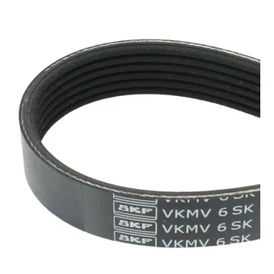Image of 1141317, 1692106, 1830909, 2S6E6C301DB, 8V2Q6C301AA V ribbed belt SKF VKMV 6SK1019 1019mm 6 FORD: FOCUS 3, FIESTA 6, 5, MAZDA: 2 Hatchback