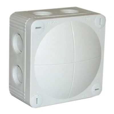 Image of Wiska Combi IP66 32 A Junction Box 308/5 grey