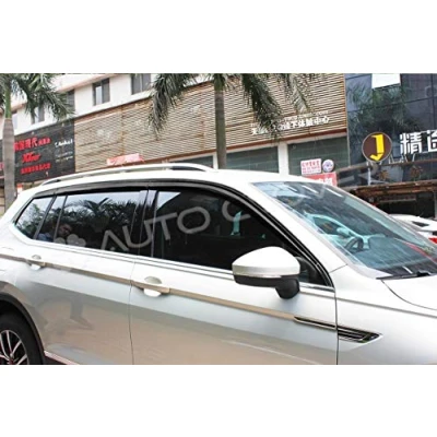 Image of AUTO CLOVER Wind Deflectors Set For Tiguan Allspace 2016+ (6 pieces)