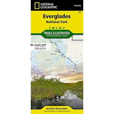 Image of Everglades National Park Map: Trails Illustrated Parks (National Geographic Map)
