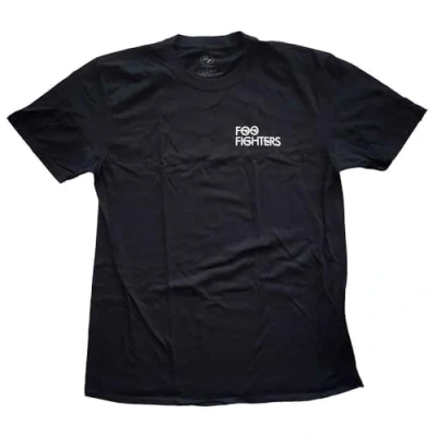 Image of Rock Off officially licensed products Foo Fighters Flash Logo T Shirt L Black
