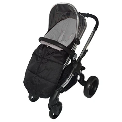 Image of Deluxe Footmuff/Cosy Toes Compatible with iCandy Peach Pushchair Grey