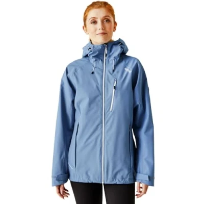 Image of Regatta Womens Birchdale Waterproof Jacket Coronet Blue 20