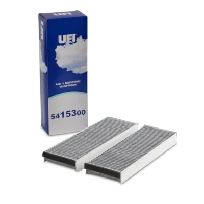 Image of 4F0819439A, 4F0898438C Pollen Filter UFI 54.153.00 Activated Carbon 302mm 99mm 29mm AUDI: A6 C6 Avant, Saloon, Allroad