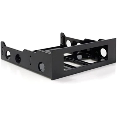 Image of StarTech.com 3.5&quot; to 5.25&quot; Front Bay Mounting Bracket w/ Screws (BRACKETFDBK)