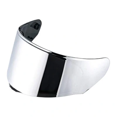 Image of LS2 FF320 FF353 FF328 Helmet Visor Replacement Lens For Rapid Stream Model Full Face Glasses (Chrome Silver)