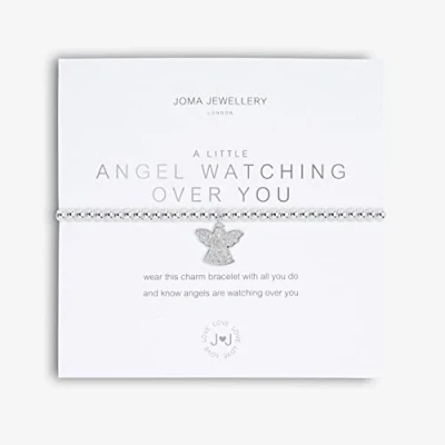Image of Joma Jewellery A LITTLE ANGELS WATCHING OVER YOU Silver Bracelet