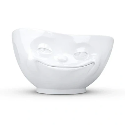 Image of Tassen Grinning Face White Porcelain Bowl