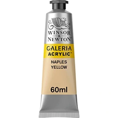 Image of SG Education GAL 2120422 Full Range of Galeria Acrylic, 60 mL Tube, Naples Yellow