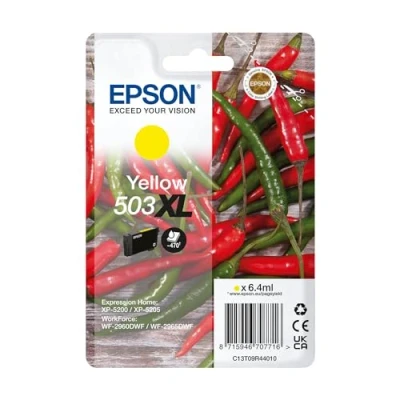 Image of Epson 503XL Chillies, Genuine Yellow Ink Cartridge