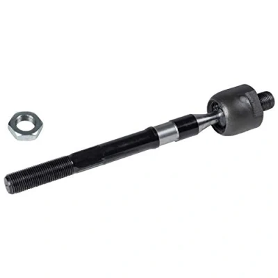 Image of 565400U500 Inner Tie Rod FEBI BILSTEIN 48064 Front Axle Left, Right 218,5mm with lock nut KIA: RIO 3
