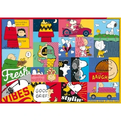 Image of Ravensburger 12000750 Peanuts Momente 1000 pieces jigsaw Puzzle for adults and kids age 14 years up,