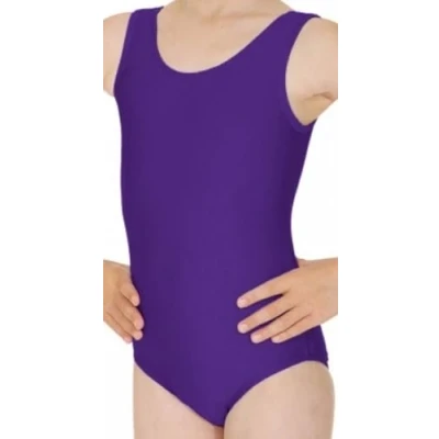 Image of Roch Valley &#039;Joanne&#039; Nylon/Lycra* Leotard Purple Age 5 6 110 116cm (1)