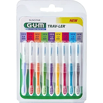 Image of GUM Trav Ler 9 Interdental Brushes