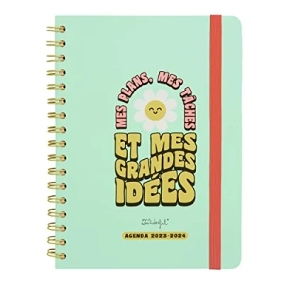 Image of Mr.Wonderful Teen 2023 2024 Weekly Diary My Plans, Tasks and Great Ideas