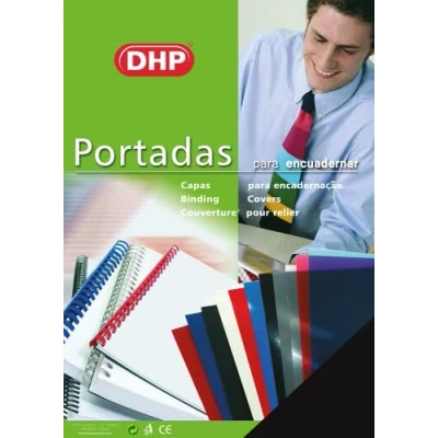Image of Pack of 100 PVC Binding Covers, Opaque, A4 Format, 0.18 mm, Thickness, Black