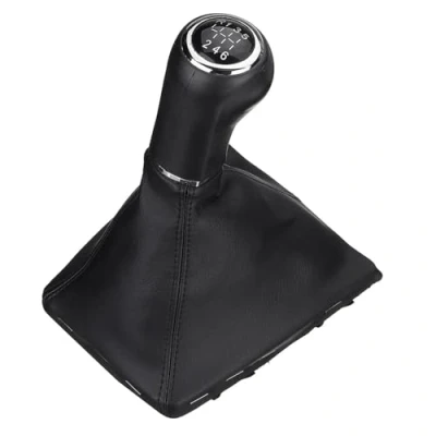 Image of MZEER Car Accessories For Vauxhall Astra 2005 2010 Opel Corsa D Zafira B 6 Speed Gear Knob Stick Gaiter
