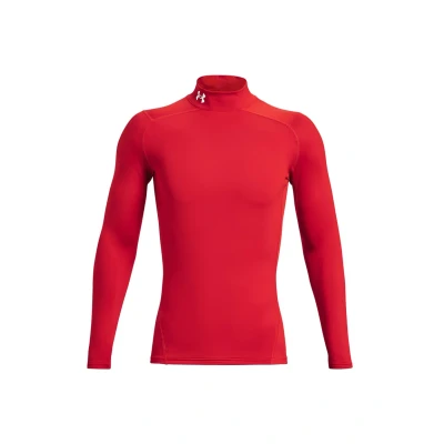 Image of Under Armour Mens CG Comp Mock Top Red XL