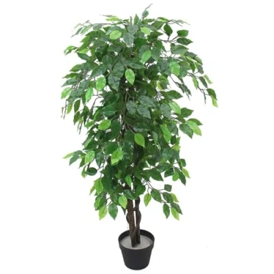 Image of 120cm Artificial Ficus Tree and Plant Large Bushy Shape