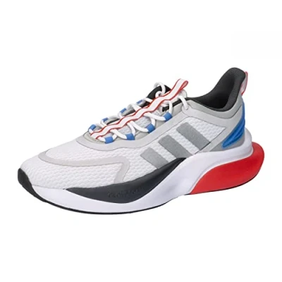 Image of adidas Sportswear Mens Alphabounce+ Bounce Shoes Off White Size UK 7