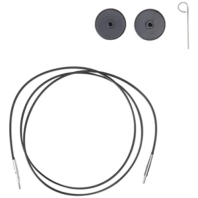 Image of KnitPro KP10523 76 cm Interchangeable Cable, Black