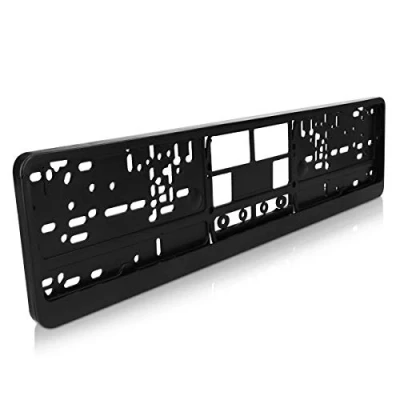 Image of Navaris License Plate Holder Fits Any Standard UK or EU Car Registration Number Frame Black