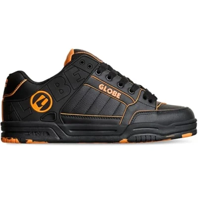 Image of Globe TILT Skate shoes, Men&#039;s, Size: 11, Black/orange/mosaic shoes