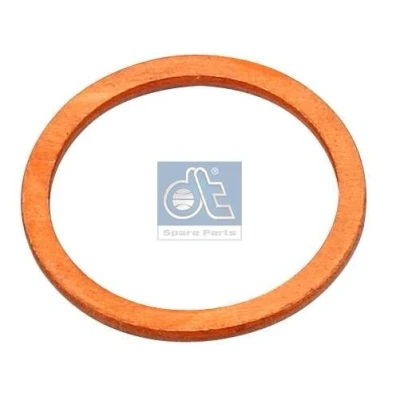 Image of 000000001073, 007603026101, N000000001073 Oil Drain Plug Gasket DT Spare Parts 9.01060 Copper MERCEDES BENZ: Vario Box Body / Estate, W123 Saloon