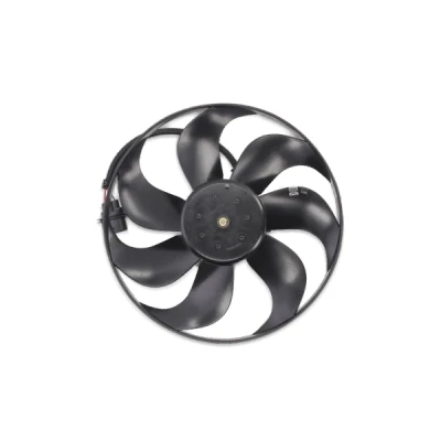 Image of 6QD959455A Cooling fan NRF 47397 345mm 12V 250W without radiator shroud VOLKSWAGEN: Golf 4, Polo IV Hatchback, Lupo / 3L, AUDI: A3 Hatchback