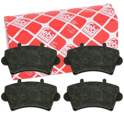 Image of 01605210, 01605980, 04402993, 04404585, 1605210 Brake pad set FEBI BILSTEIN 16495 Front Axle excl. wear warning contact RENAULT: MASTER 2 Kasten