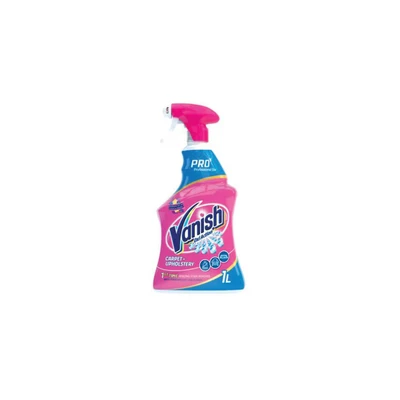 Image of Vanish Professional Oxi Action Carpet and Upholstery stain Remover Spray 1L, 30 seconds removal, Eliminates even strong odours (1 x 1L Spray)