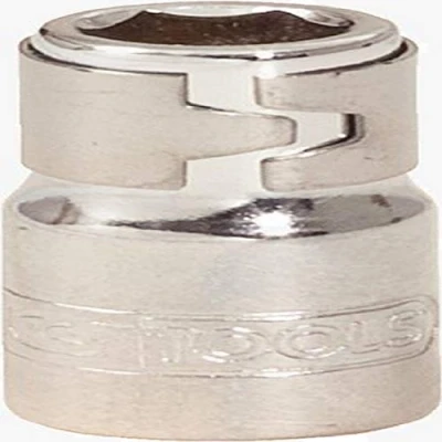Image of KS Tools 918.1422 1/4&quot; CHROMEplus Bit adaptor socket,for bits 1/4&quot;with retaining ring