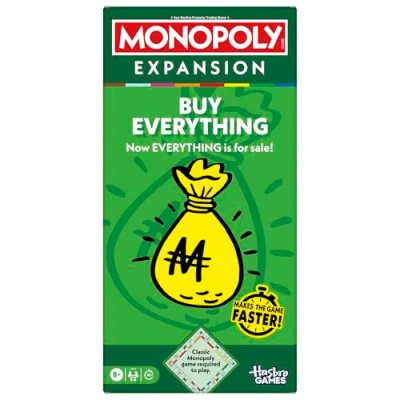 Image of Monopoly Buy Everything EXPANSION (Classic Board Game Required to Play) English Version