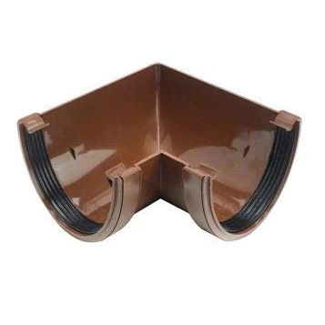 Image of OSMA Brown 113mm Angle 90 Degree for DeepLine 4.5:2.5 Gutter System 9T903N