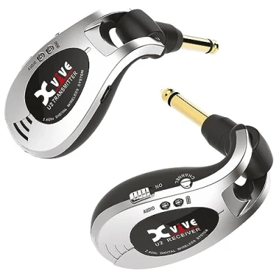 Image of XVIVE WIRELESS GUITAR SYSTEM SILVER