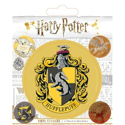 Image of Wizarding World Vinyl Sticker Set, Multi Colour, 10 x 12.5cm