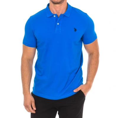 Image of U.S. POLO Mens Short sleeve 67940 men Blue Size Medium