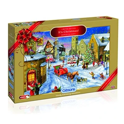 Image of Gibsons 2015 &quot;It&#039;s Christmas!&quot; Jigsaw Puzzle (1000 Pieces)