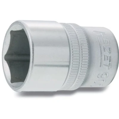 Image of HAZET 900 29 50 mm 6 Point Hexagon Traction Profile Socket Chrome Plated/Polished