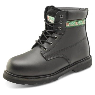 Image of CLICK GOODYEAR WELTED 6 INCH BOOT BLACK 06