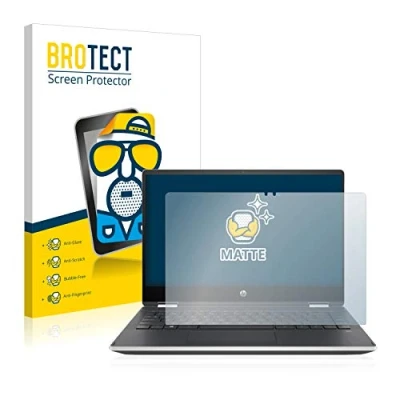 Image of brotect Screen Protector Anti Glare compatible with HP Pavilion x360 (14 dhX) Matte, Fingerprint Protection Film