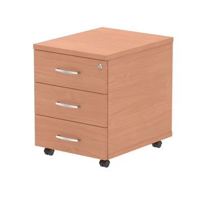 Image of Impulse Mobile Pedestal 3 Drawer Beech I000065