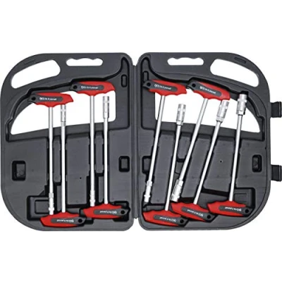 Image of BGS Diy 7881 T Handle Socket Set 6 14 mm 9 pcs.