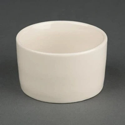 Image of Olympia Ivory Contemporary Ramekins 70mm Porcelain Dishes Bakeware 12pc