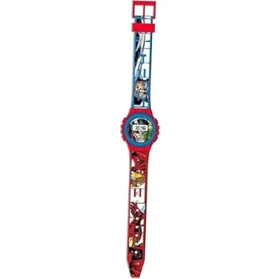 Image of Avengers Kids&#039; Digital Watch Colorful Design with Adjustable Strap, Easy to Read Date &amp; Time, Ideal Christmas Present 29cm