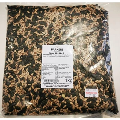 Image of Luxury Seed Mix Pumpkin, Sunflower, Linseed &amp; Poppy 1Kg Parkers Foodservice