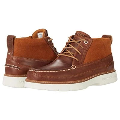 Image of Sperry Men&#039;s A/O PLUSHWAVE Lug Chukka Boot, TAN, 7 UK