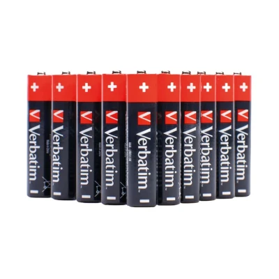 Image of Verbatim AAA Alkaline Batteries (24 Pack) 49504